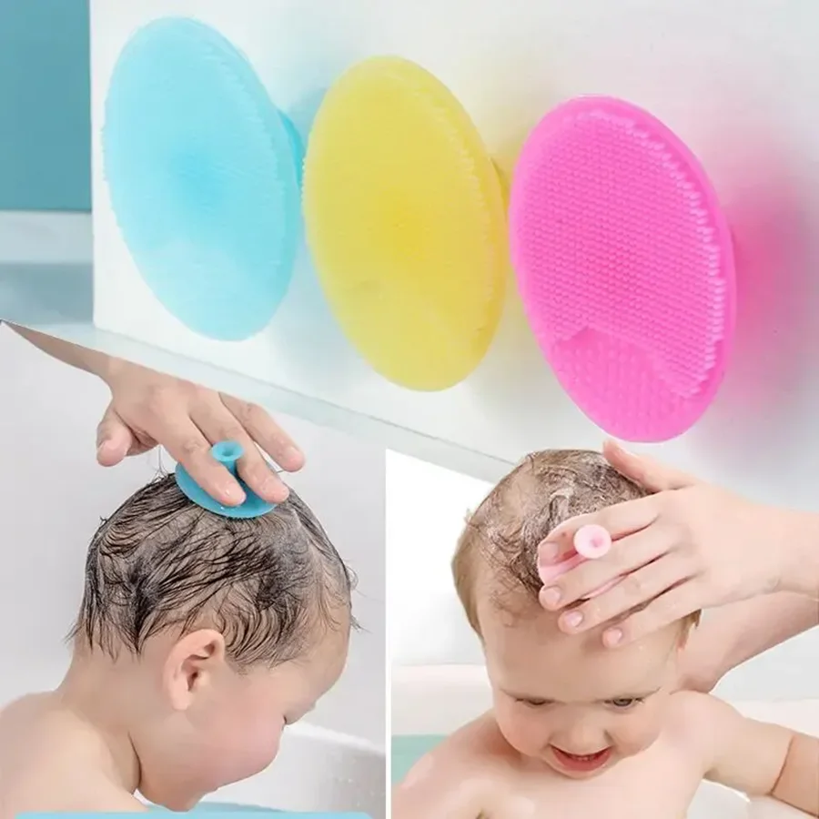 Hair Care Baby - Escova de Silicone para Banho de