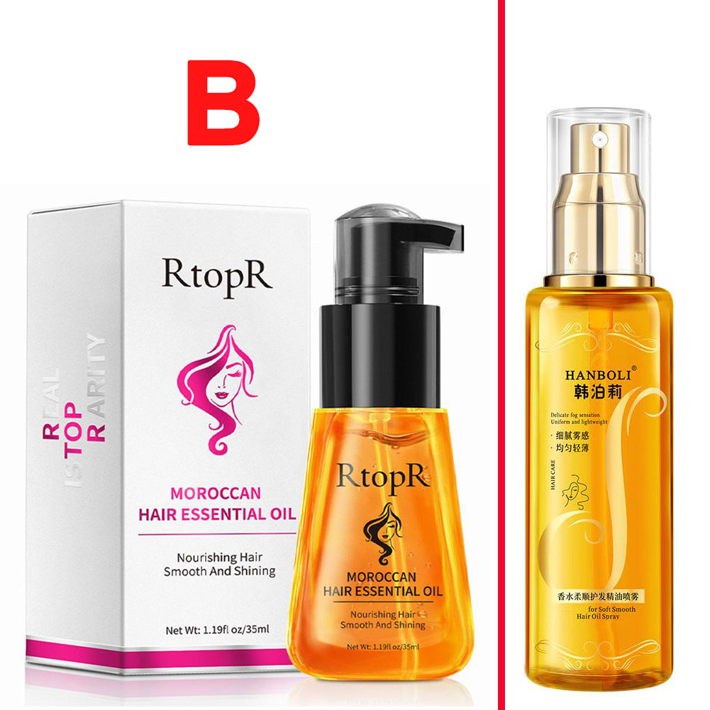 Hair Care Gift - Óleo de cabelo spray fragrância máscara