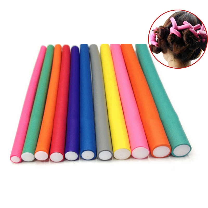 Hair Roller Set Flexi - Varas de ondulação de cabelo, varas