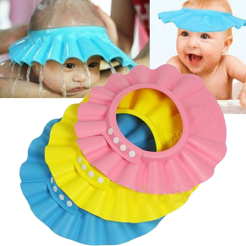 Hair Care Baby - Touca de Banho Infantil Ajustável em