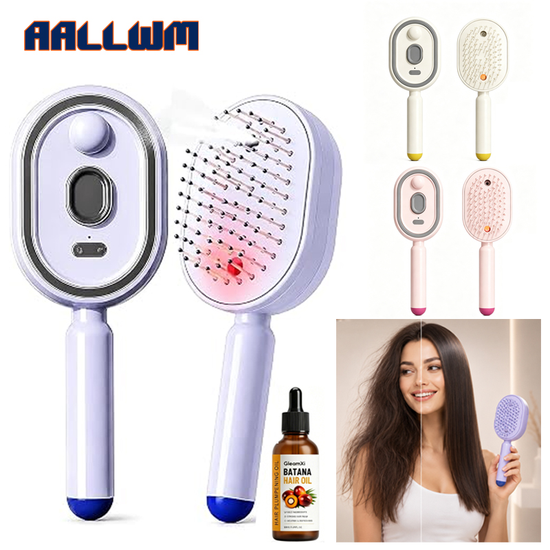 Hair Care Spray - Escova Elétrica de Massagem e Vaporização
