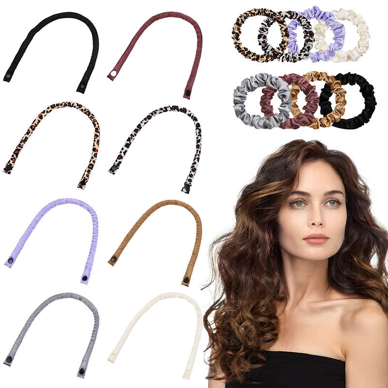 Hair Roller Set Flexi - 6 pçs/set 35cm longo tecido macio