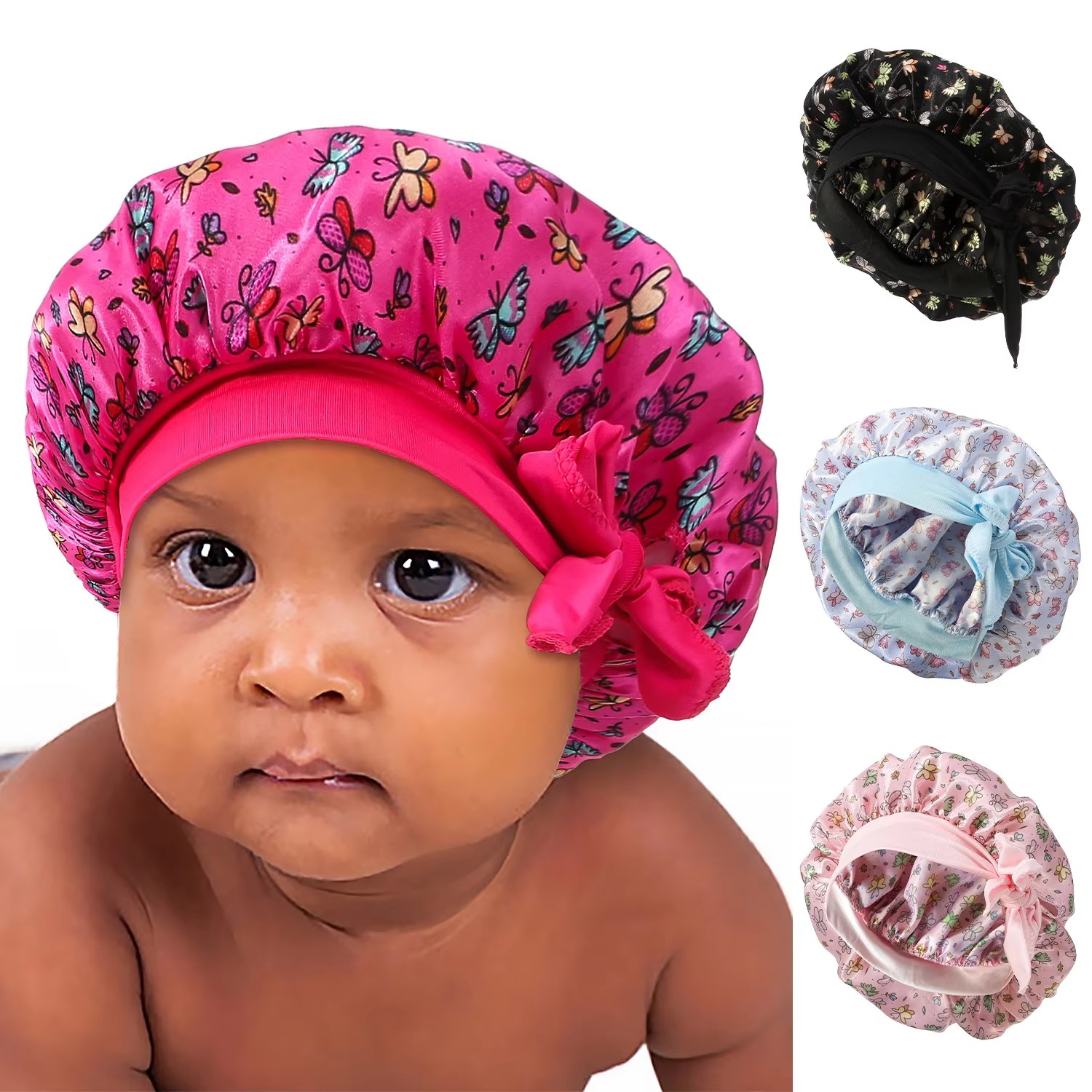 Hair Care For 5 Year Old Girl - Gorro de cetim para cuidados com
