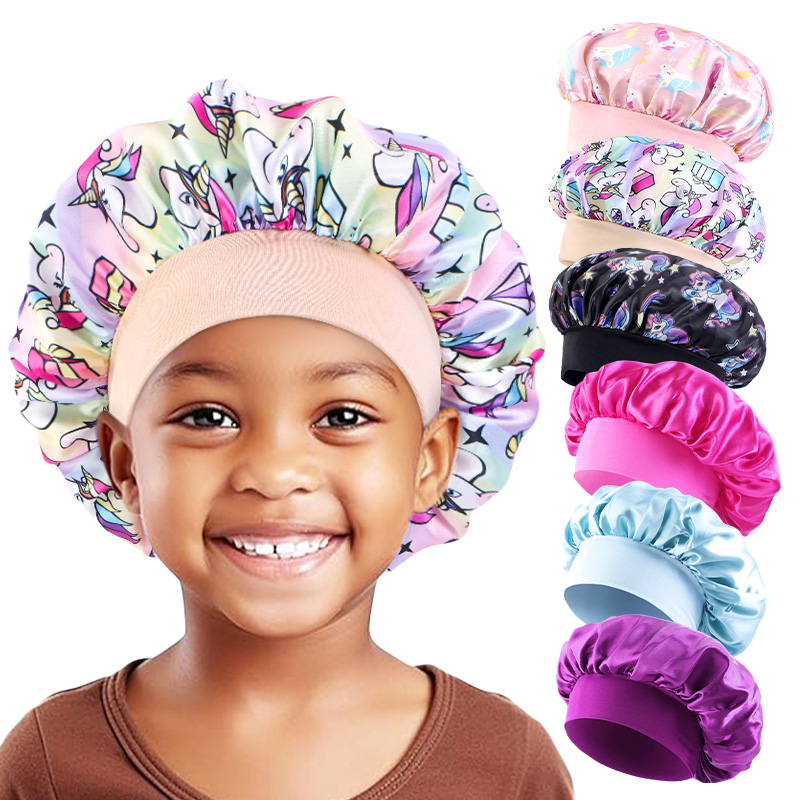 6 pçs/lote crianças bonnet bon - Hair Care For 5 Year Old Girl avaliação e preço