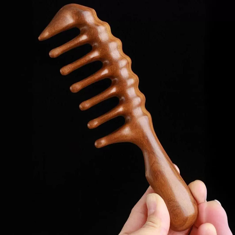 Pentes de cabelo de sândalo na - Hair Care Gift avaliação e preço