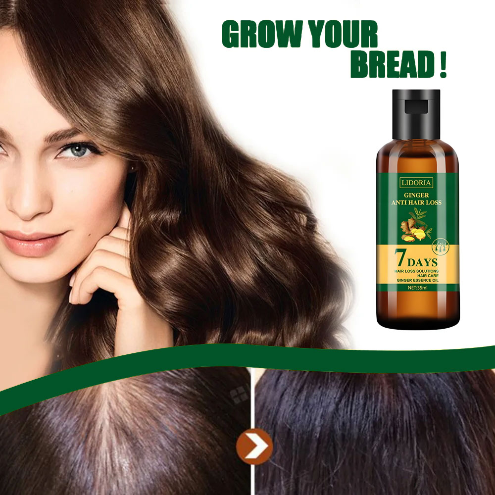1pcs Gengibre Produtos de Cres - Hair Care Essential Oil Atomizing avaliação e preço