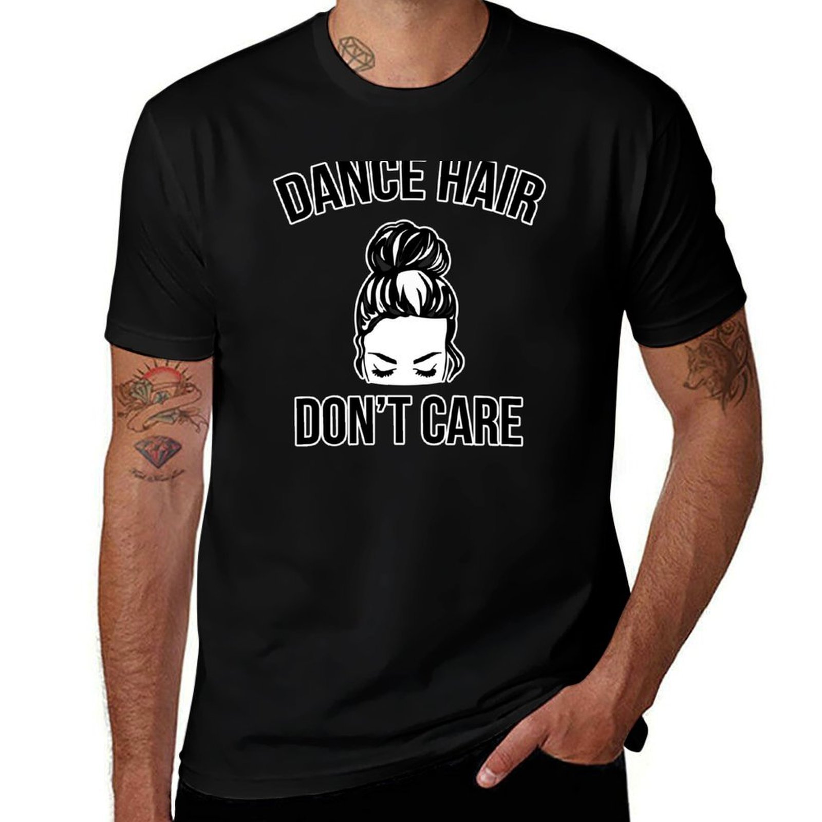 Camiseta Dance Hair Don't Care - Hair Care Works avaliação e preço