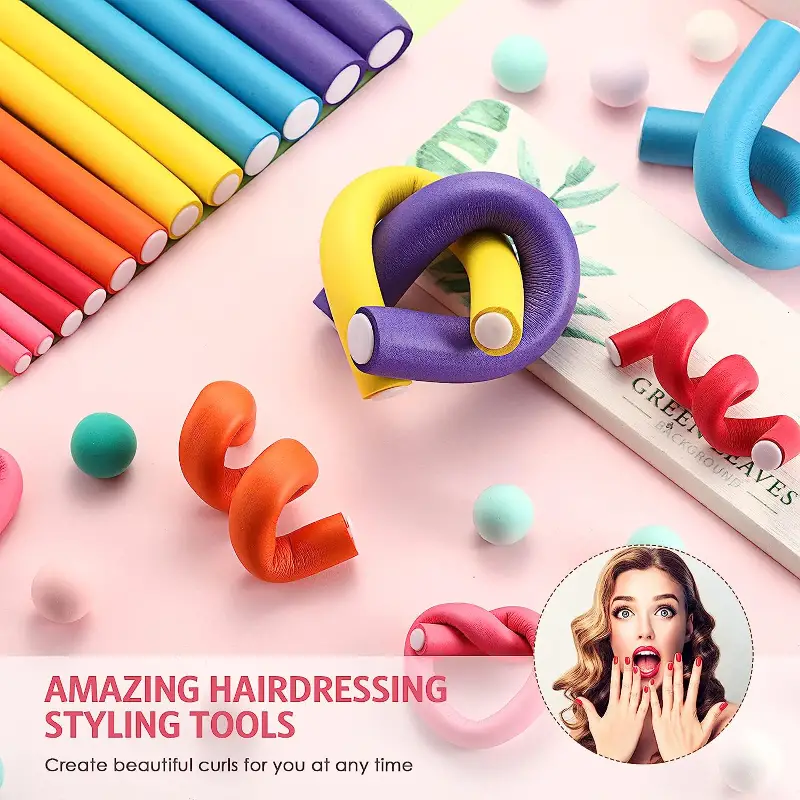 42 pçs/set hastes de ondulação - Hair Roller Set Flexi avaliação e preço