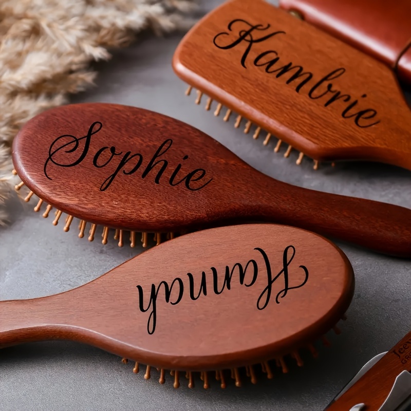 Pente de cabelo de sândalo com - Hair Care Gift avaliação e preço