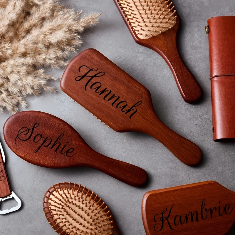 Pente de cabelo de sândalo com - Hair Care Gift avaliação e preço
