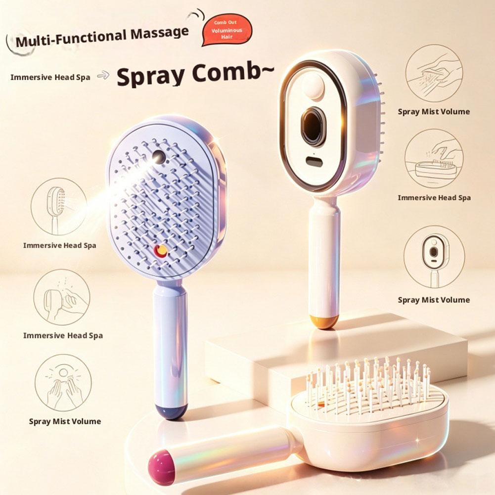 Conjunto de Pente Elétrico Pul - Hair Care Essential Oil Atomizing avaliação e preço