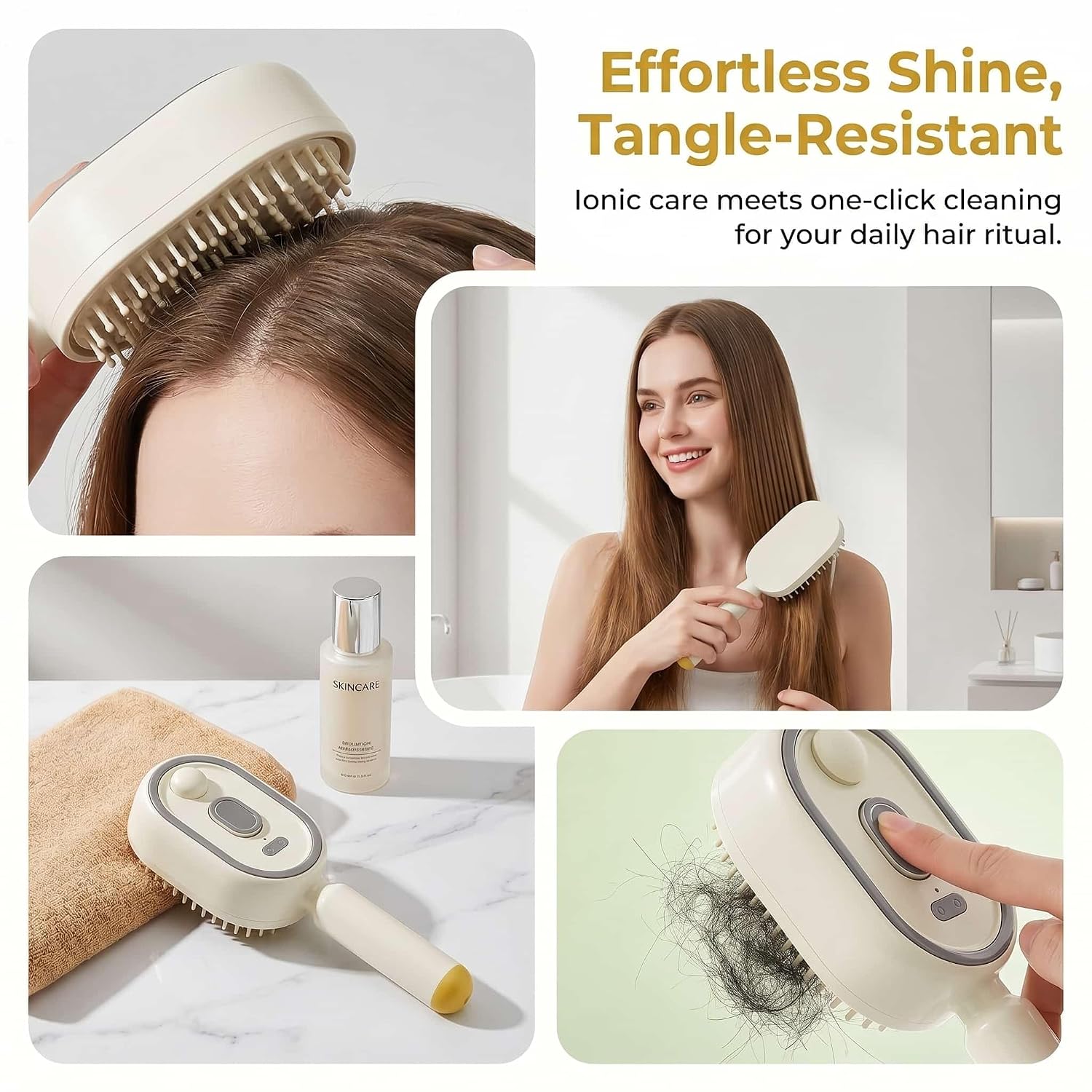 Escova Elétrica com Almofada d - Hair Care Essential Oil Atomizing avaliação e preço