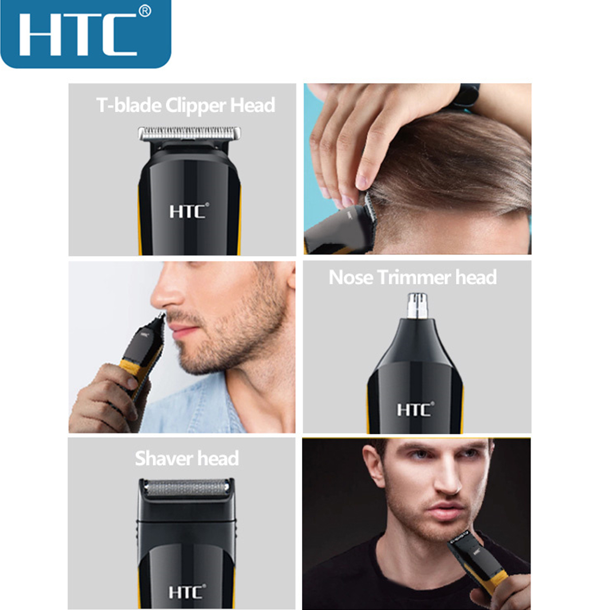 Htc usb 3 em 1 aparador de pêl - Hair Care Works avaliação e preço