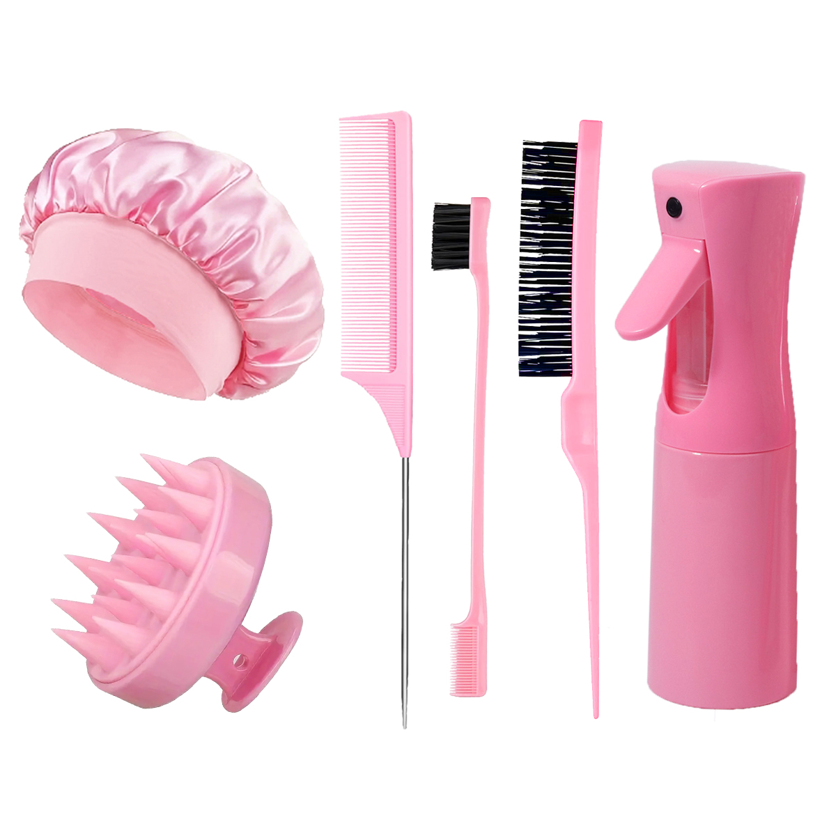 Conjunto de 6 peças para pente - Hair Care Spray avaliação e preço