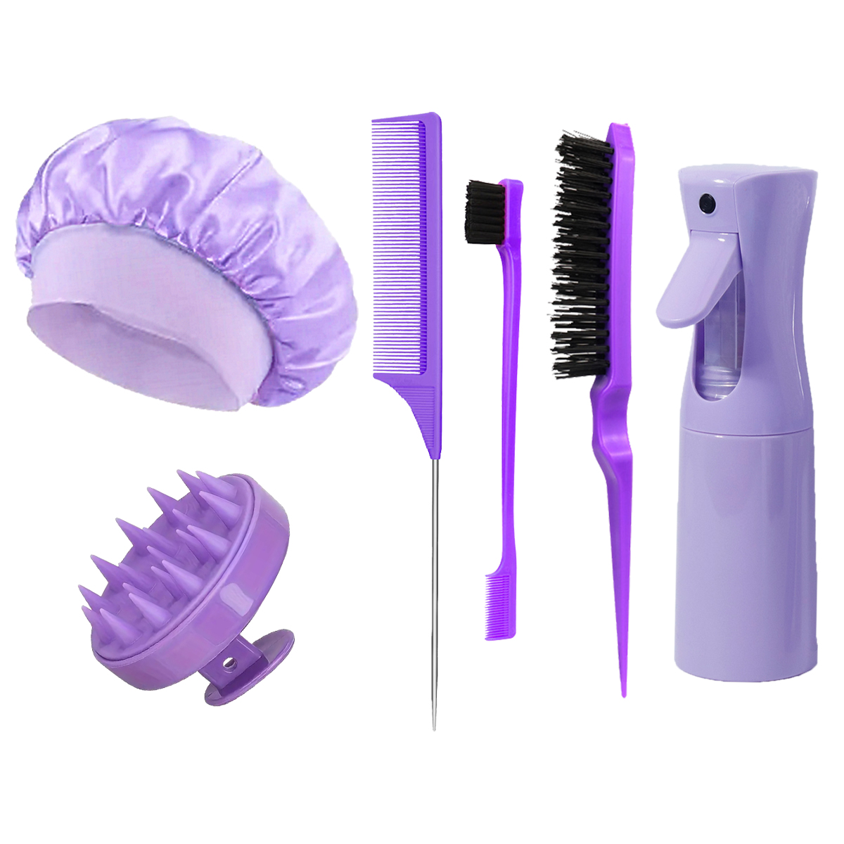 Conjunto de 6 peças para pente - Hair Care Spray avaliação e preço